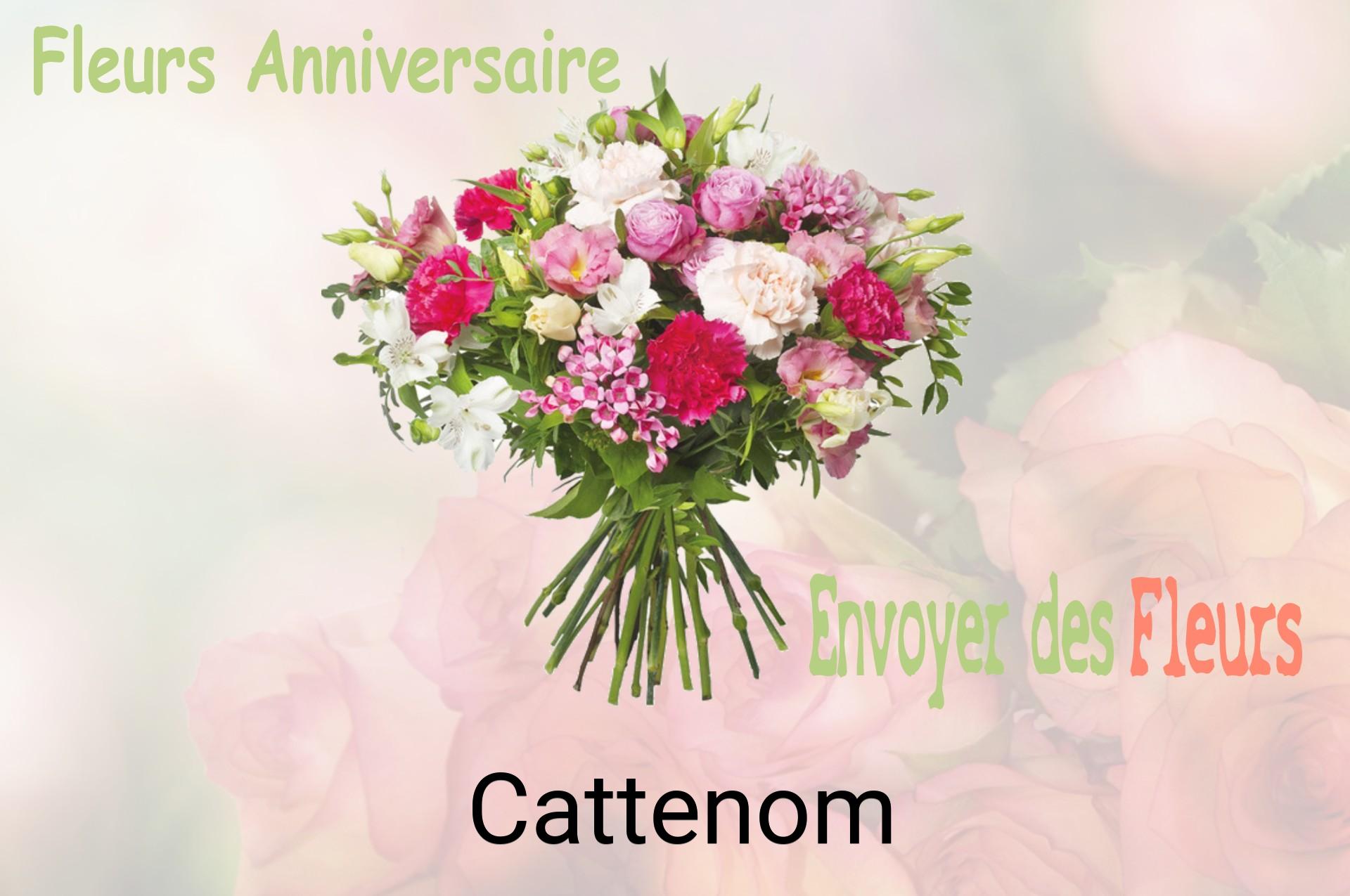 Bouquet de fleurs d’anniversaire livré à Cattenom